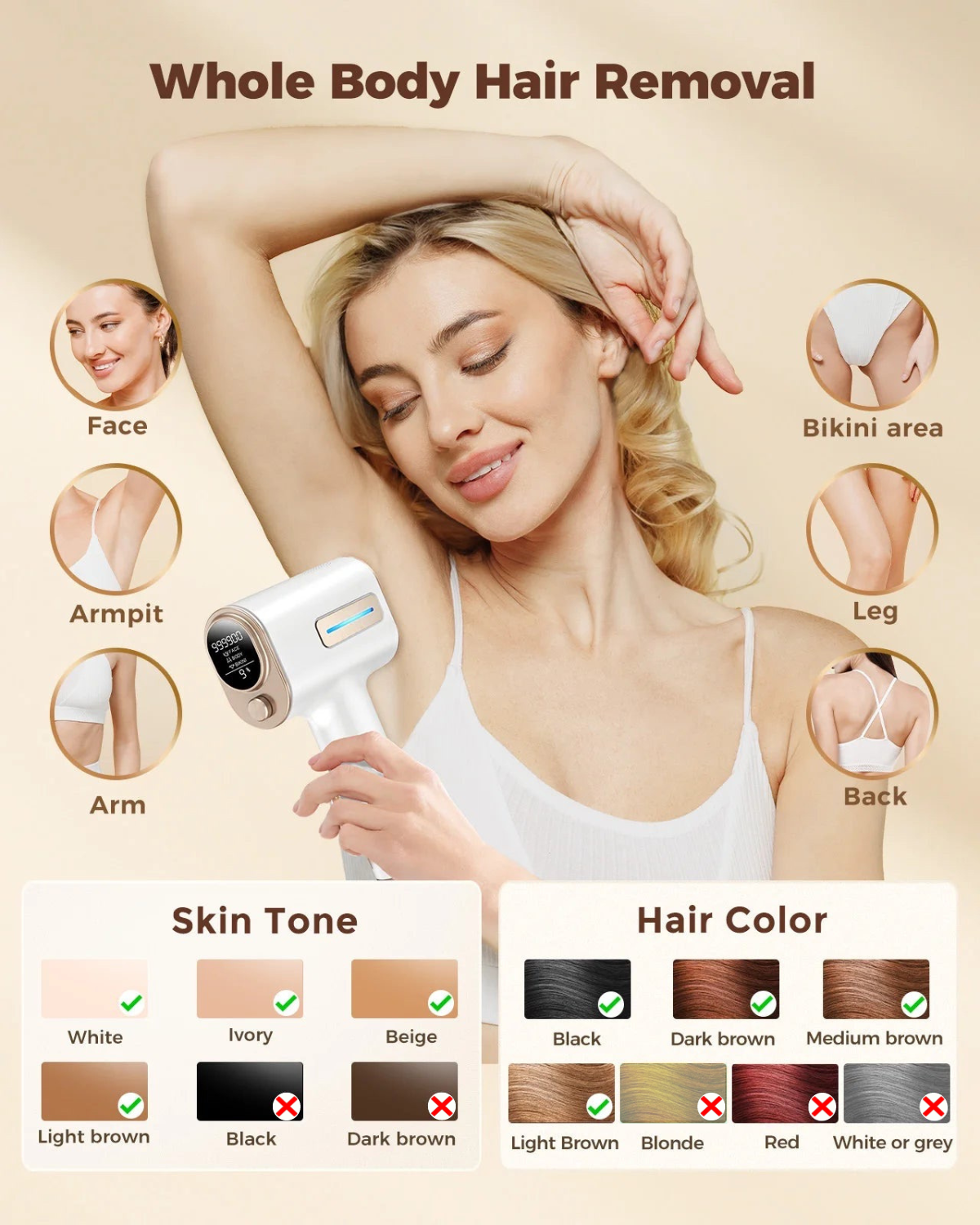 Epsilk Lumea-Laser Hair Removal